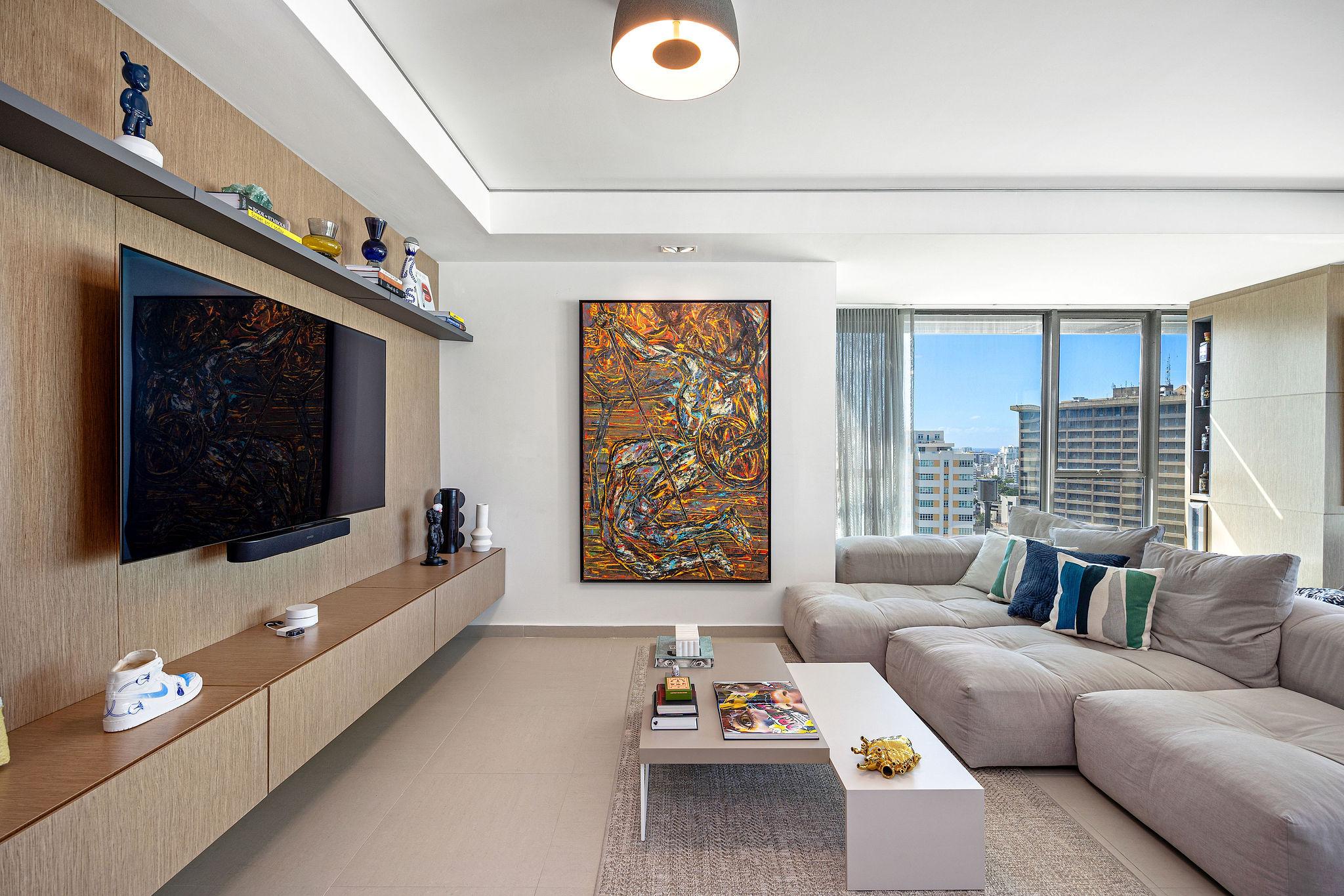 Puerto Rico Real Estate | View Ciudadela Condominium Tower 1000, 10142 | Living room | View 3