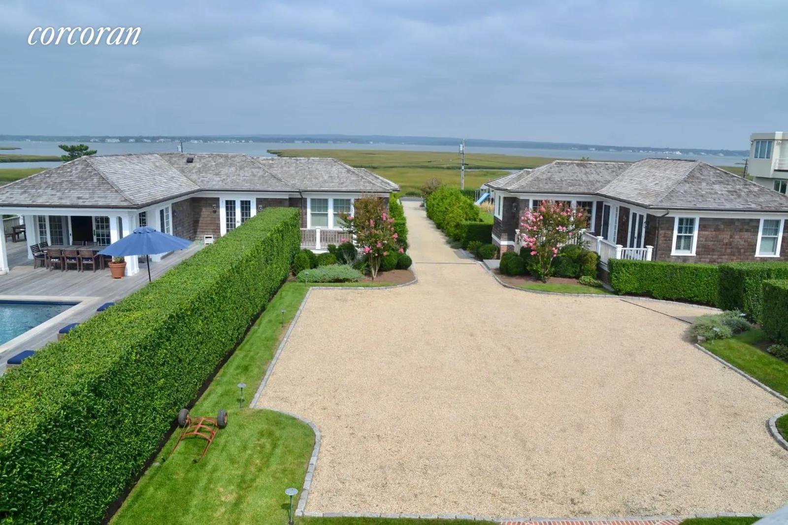 New York City Real Estate | View 83 Dune Road | Guest Cottage and Pool House | View 21