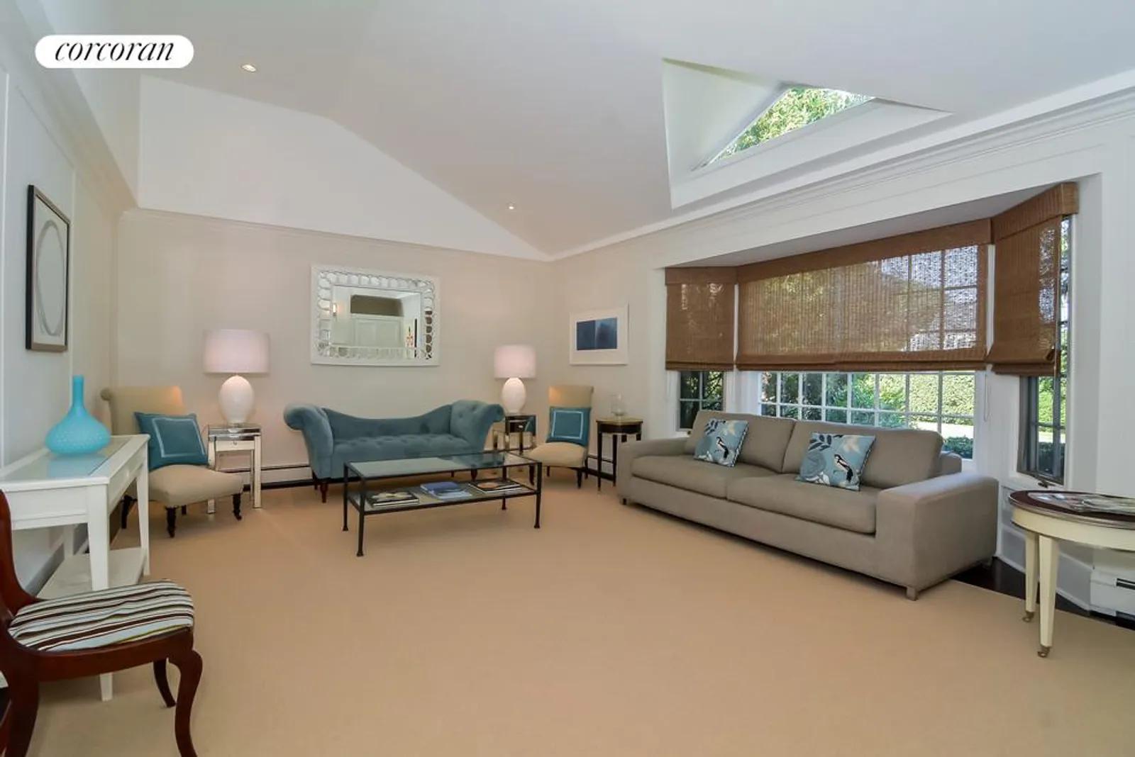 New York City Real Estate | View  | Living Room with Vaulted Ceilings | View 3