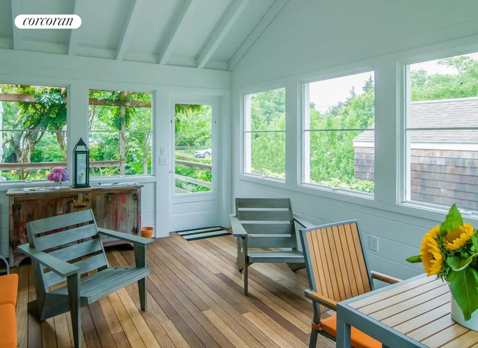 The Hamptons Real Estate | View  | Three season porch | View 3