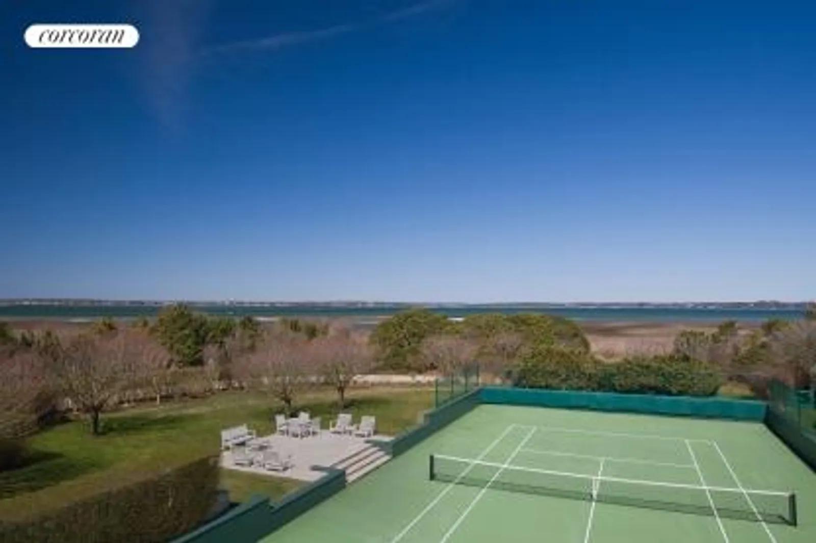 New York City Real Estate | View  | Tennis Court With Expansive Bayviews | View 17