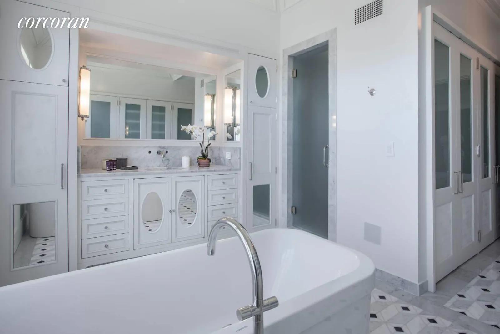 New York City Real Estate | View 490 Hedges Lane | master bathroom | View 23
