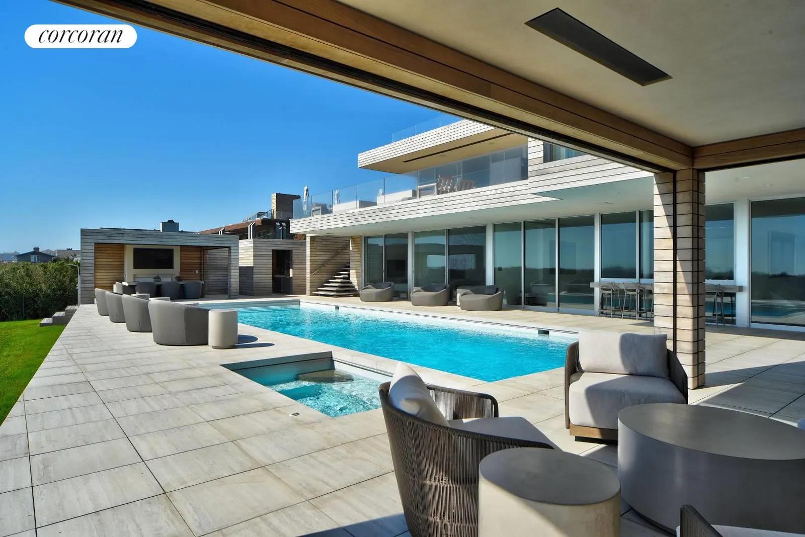 New York City Real Estate | View 277 Surfside Drive | pool area | View 2