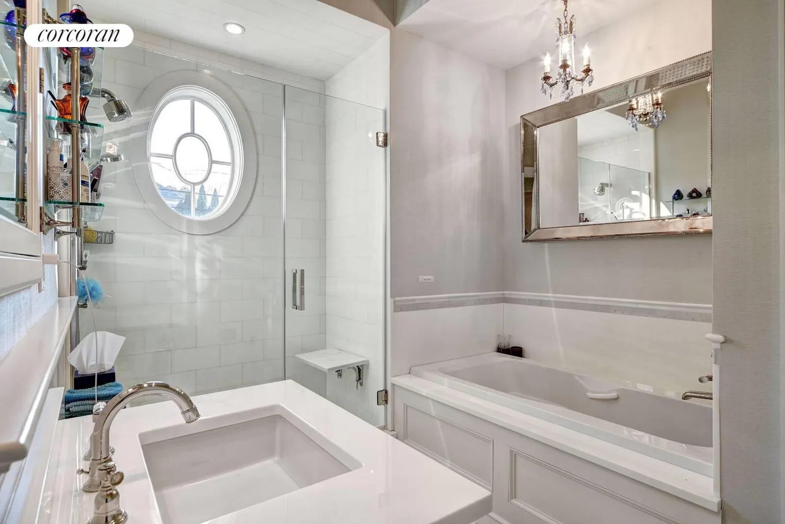 New York City Real Estate | View 47 The Circle | her master bathroom | View 17
