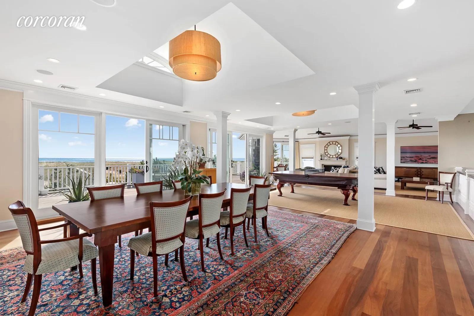 The Hamptons Real Estate | View 175 Dune Road | Dining Room | View 8