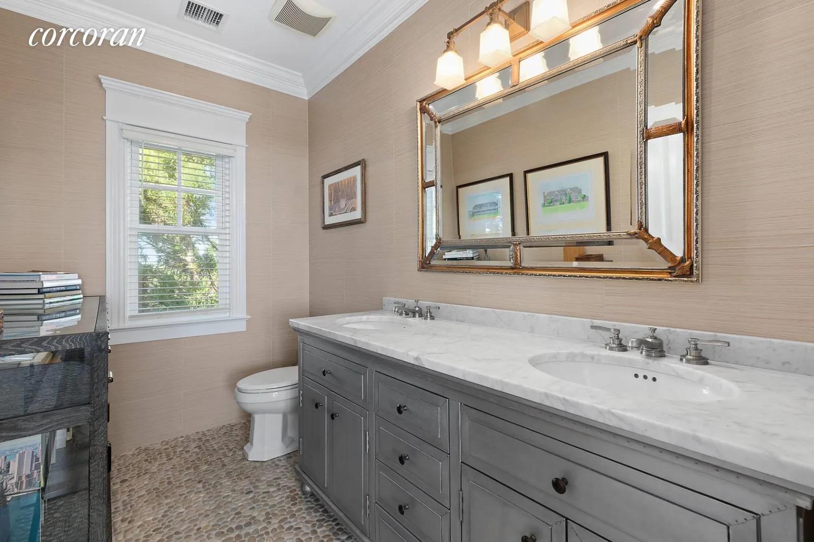 The Hamptons Real Estate | View 175 Dune Road | Second Level Powder Room | View 13