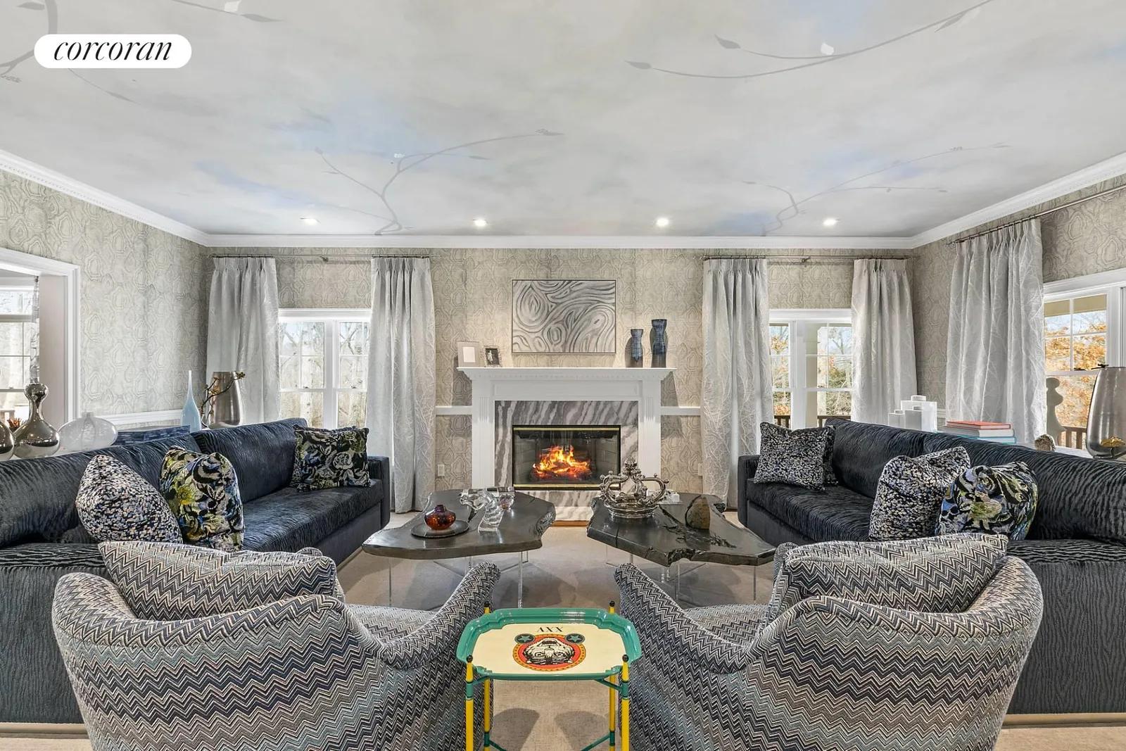 The Hamptons Real Estate | View 46 White Oak Lane | Formal Living Room | View 10