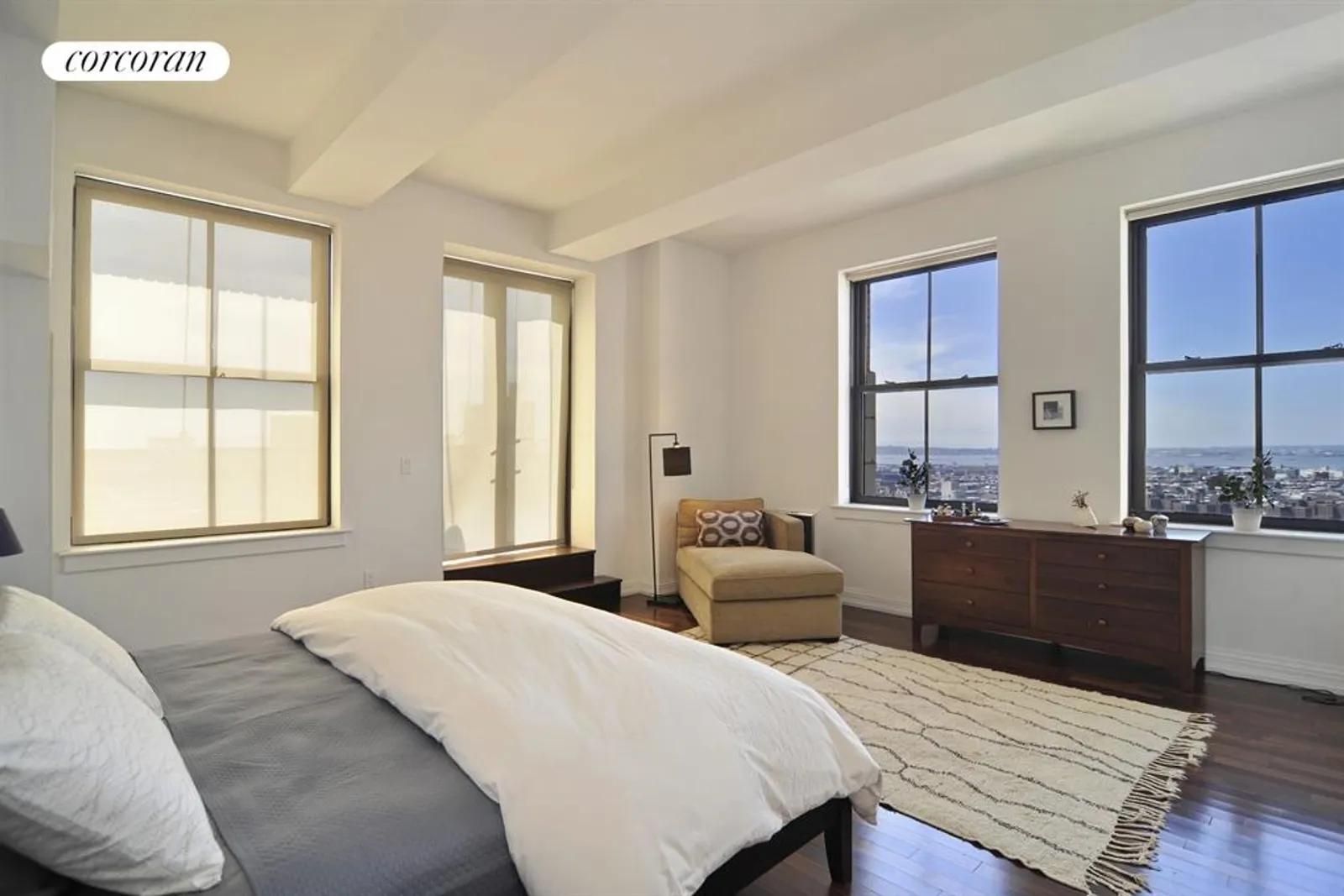 New York City Real Estate | View 1 Hanson Place, 26A | Master Bedroom | View 4