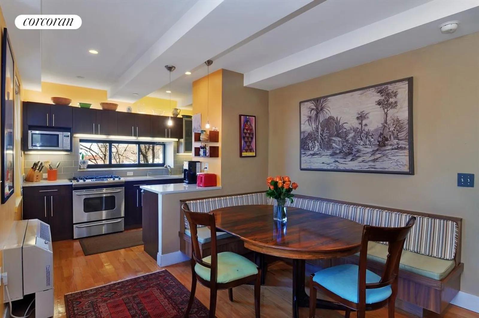 New York City Real Estate | View 457 Atlantic Avenue, 5A | Kitchen with dining alcove | View 2