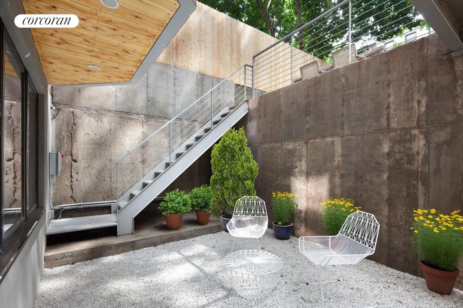 New York City Real Estate | View 123 Fort Greene Place, 1A | Private patio | View 6