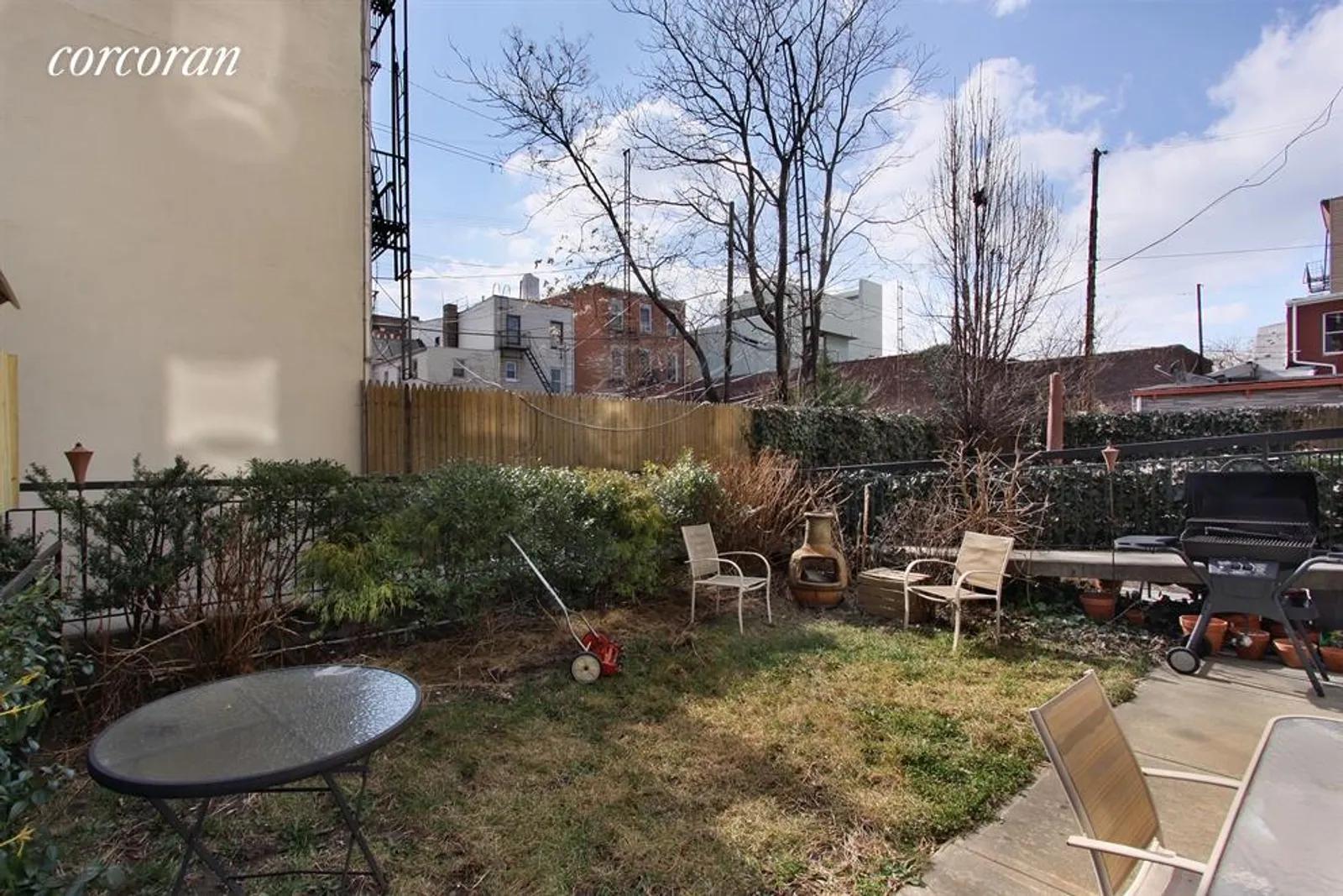 New York City Real Estate | View 84 Green Street, 1 | Back Yard | View 5