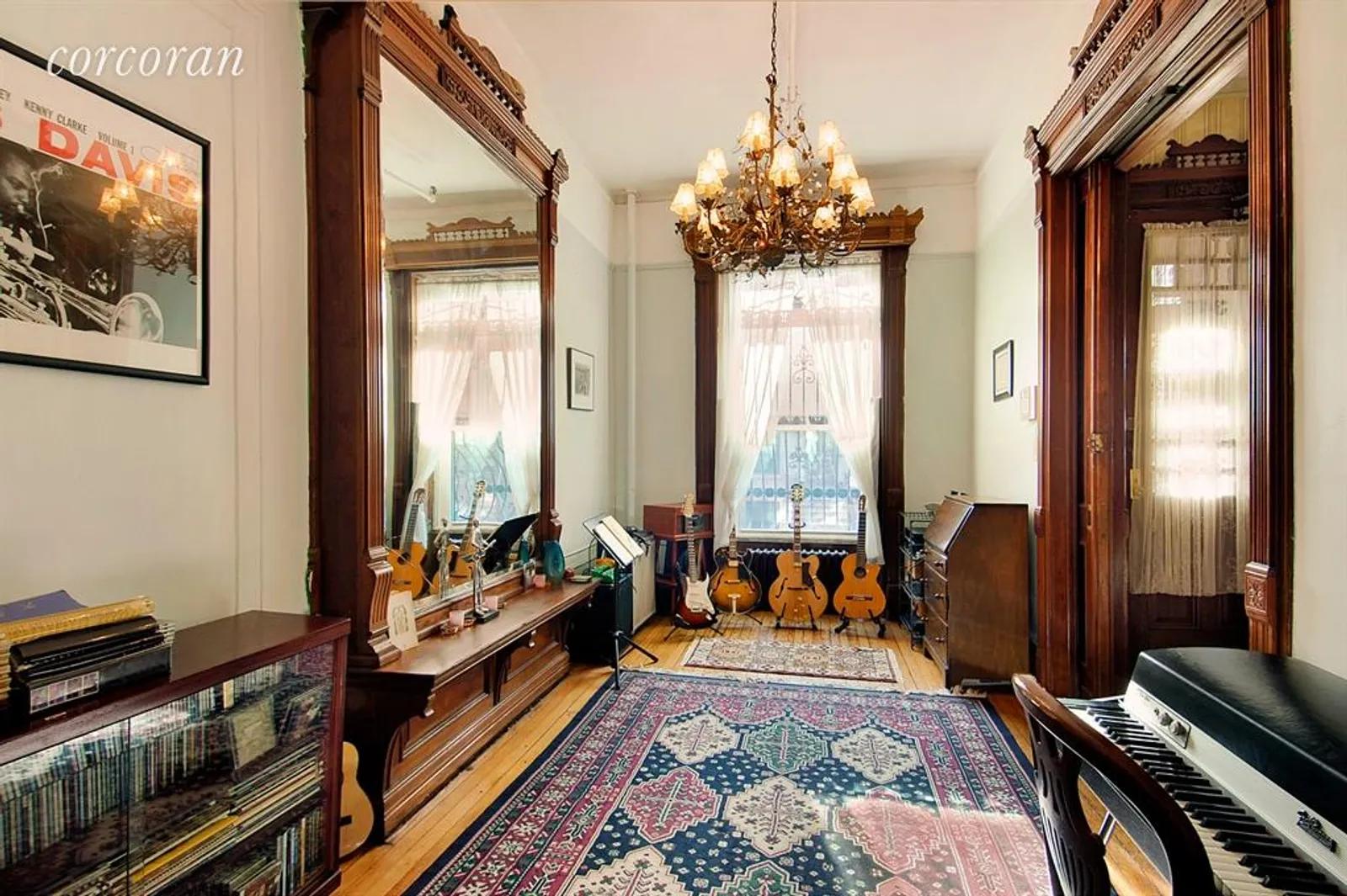 New York City Real Estate | View 345 West 121st Street | Front Parlor | View 4