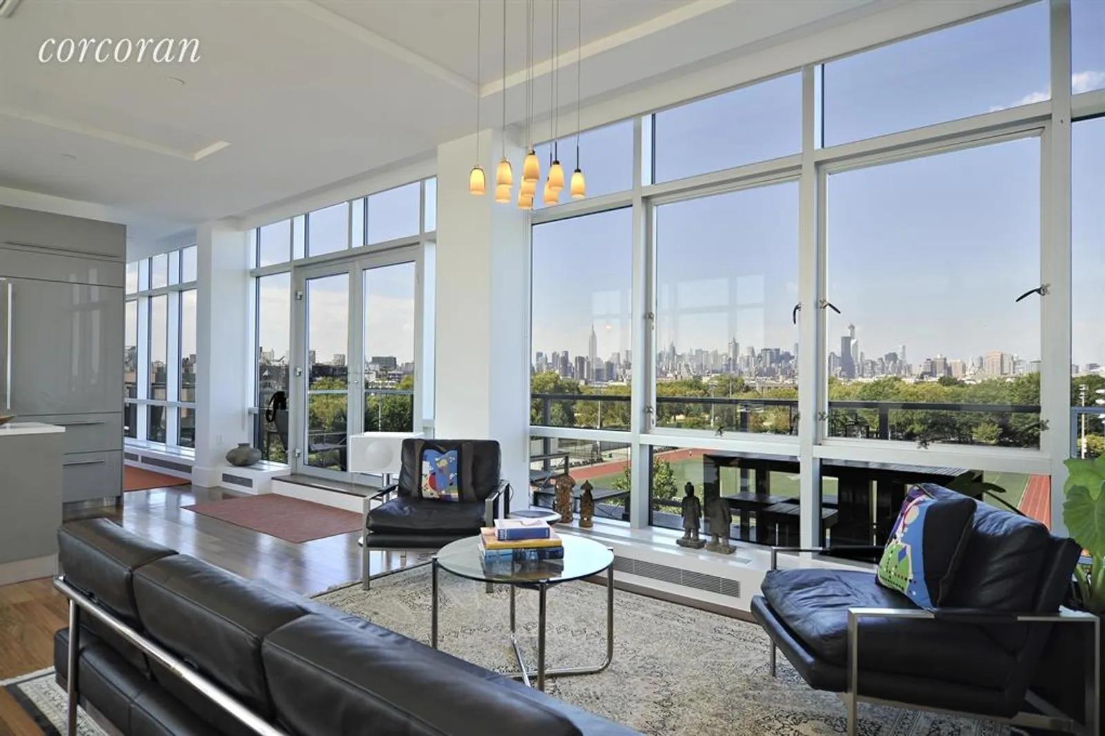 New York City Real Estate | View 50 Bayard Street, PH1 | Living Room | View 2