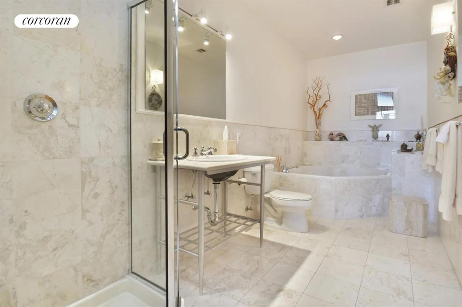 New York City Real Estate | View 535 Dean Street, 706 | Master Bathroom | View 7