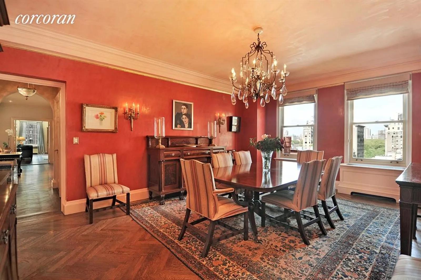 New York City Real Estate | View 1220 Park Avenue, 10D | Dining Room | View 5