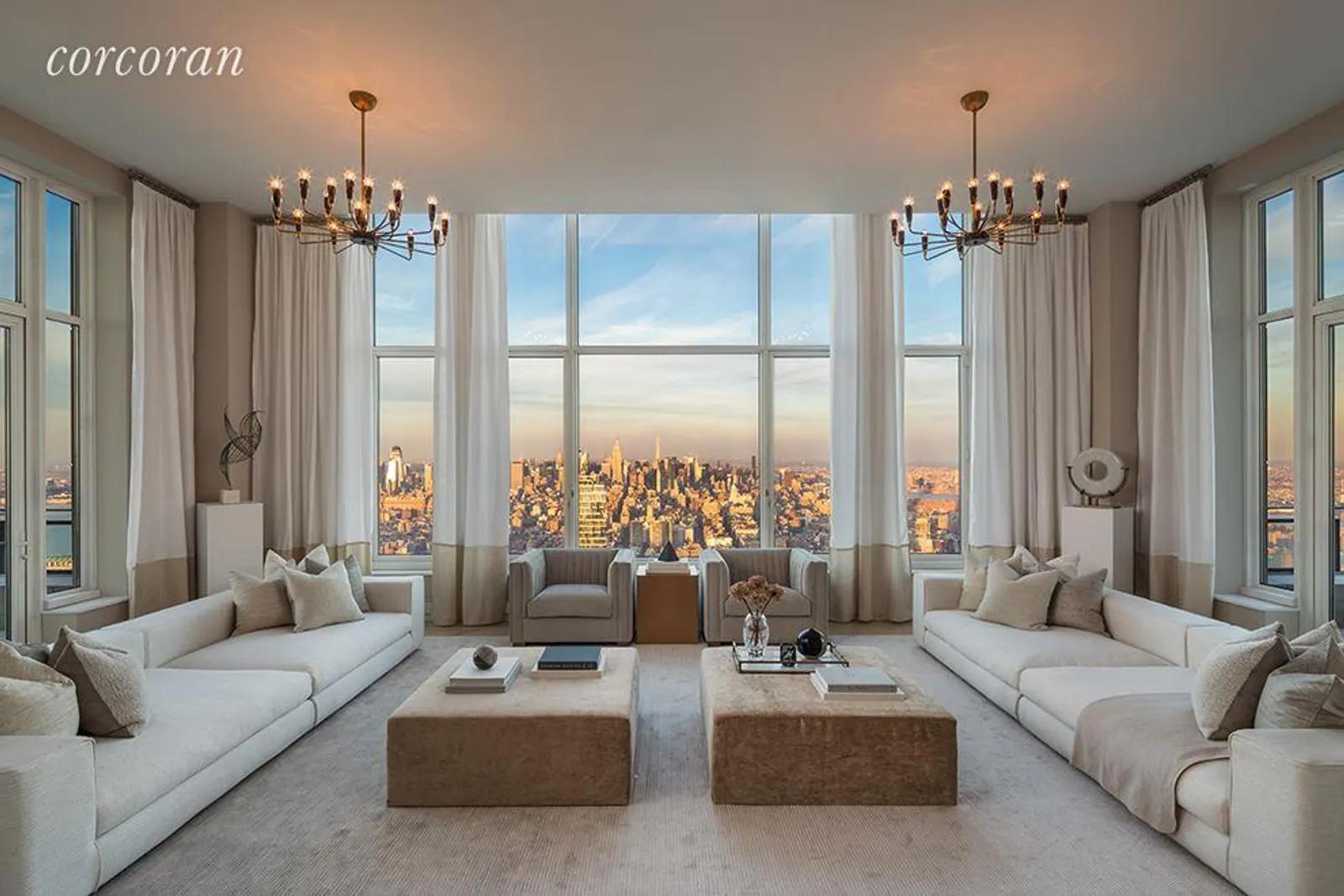 New York City Real Estate | View 30 Park Place, PH82 | 3 Beds, 4 Baths | View 1