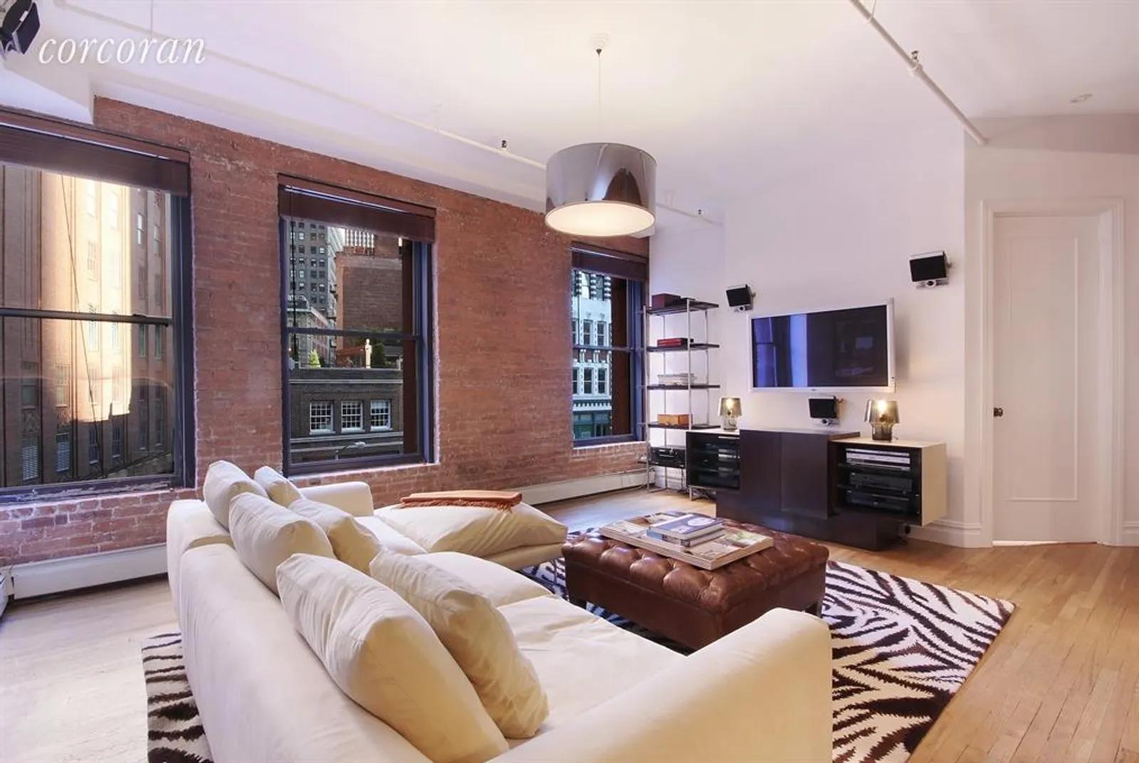 New York City Real Estate | View 165 Duane Street, 3B | Living Room | View 2