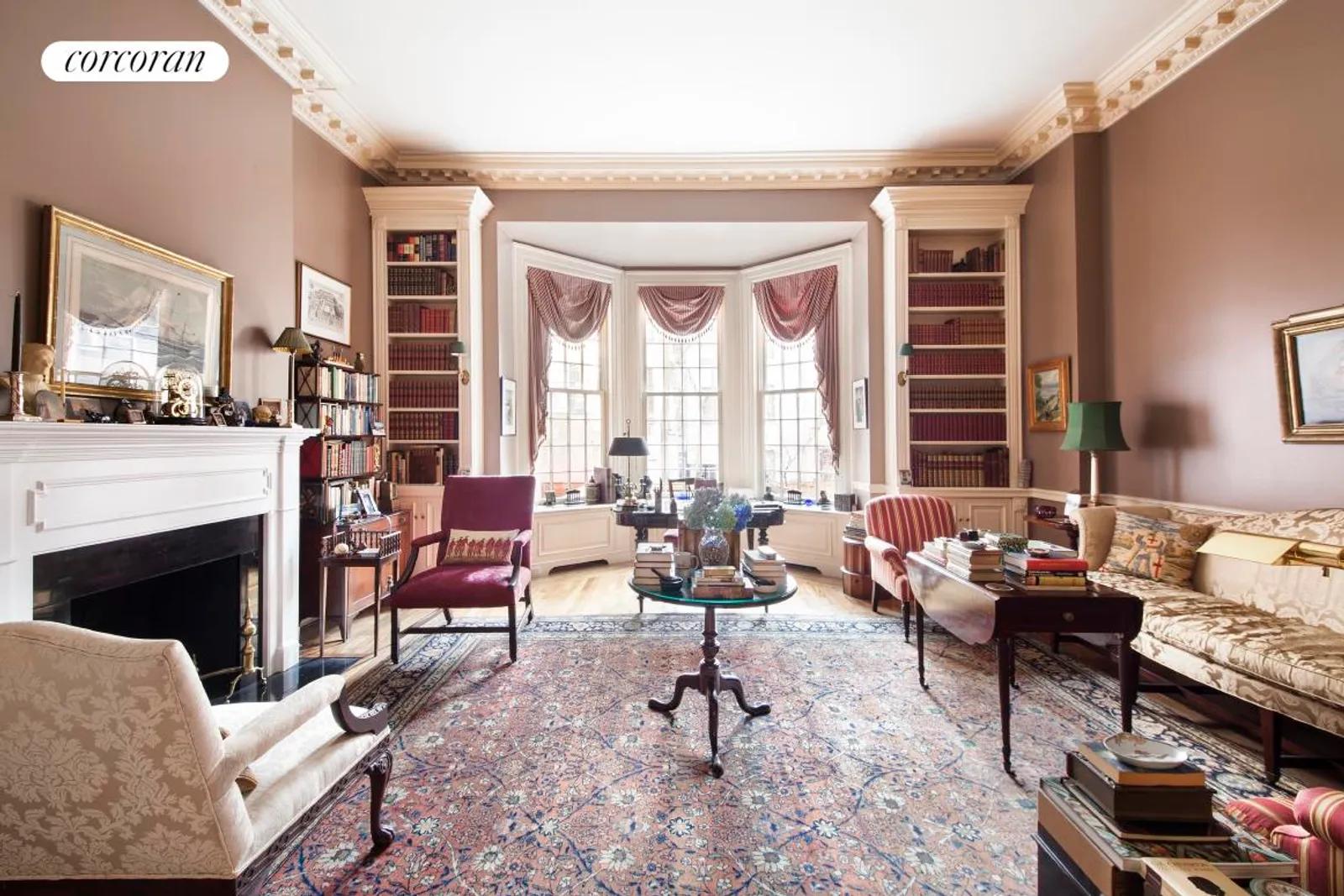New York City Real Estate | View 46 East 81st Street | Library | View 4