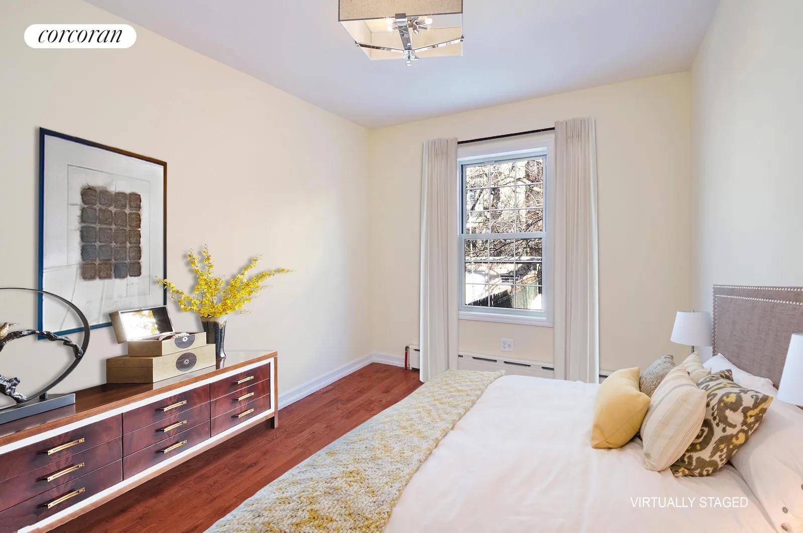 New York City Real Estate | View 337a 22nd Street | Virtually Staged Bedroom | View 5