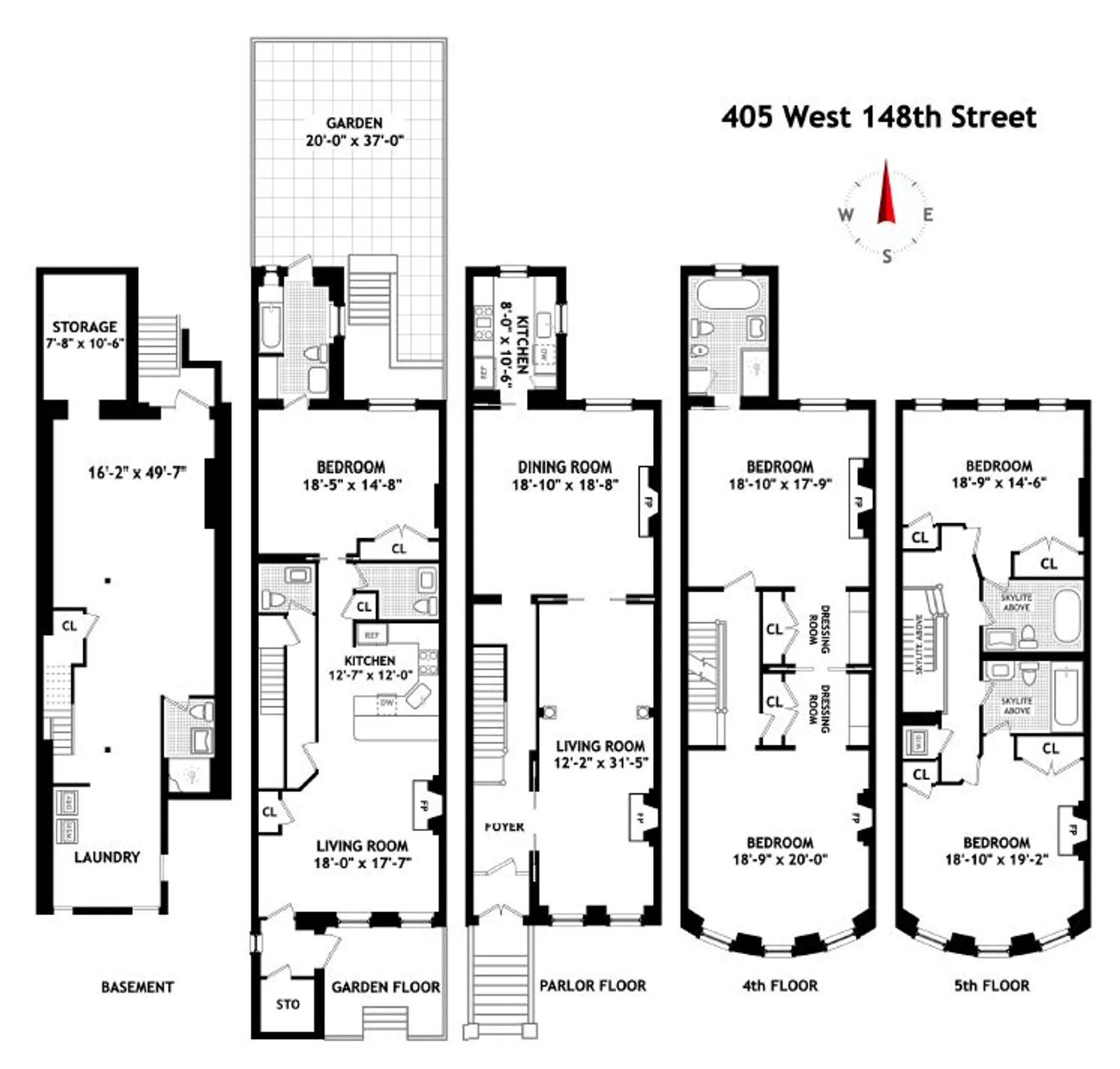 405 West 148th Street | floorplan | View 9