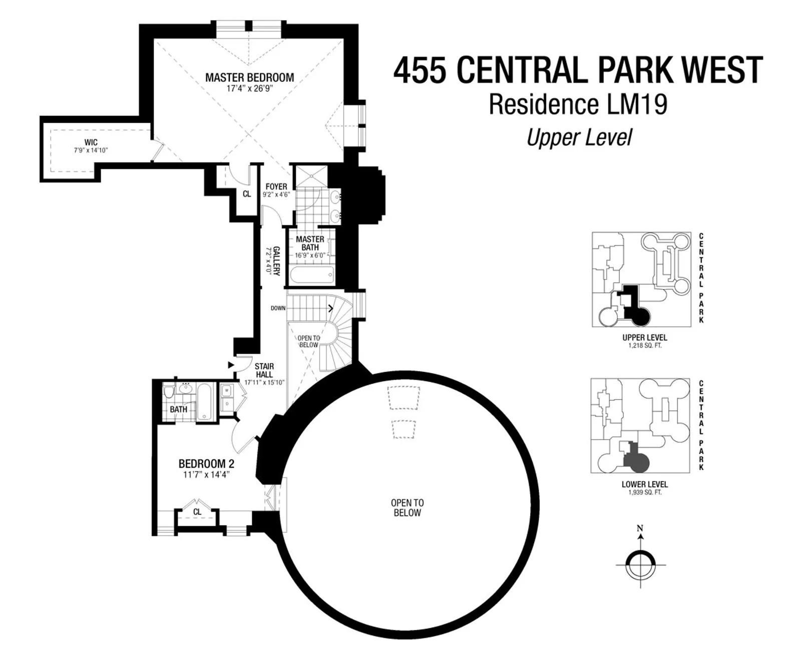 455 Central Park West, LM19 | floorplan | View 16