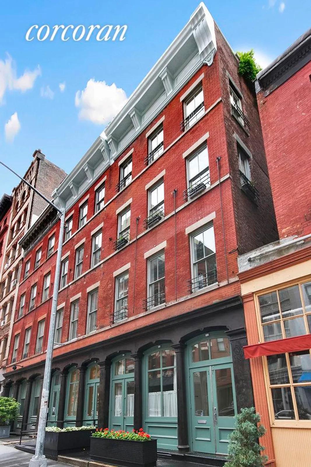 New York City Real Estate | View 17 Harrison Street | Historic Facade  | View 2
