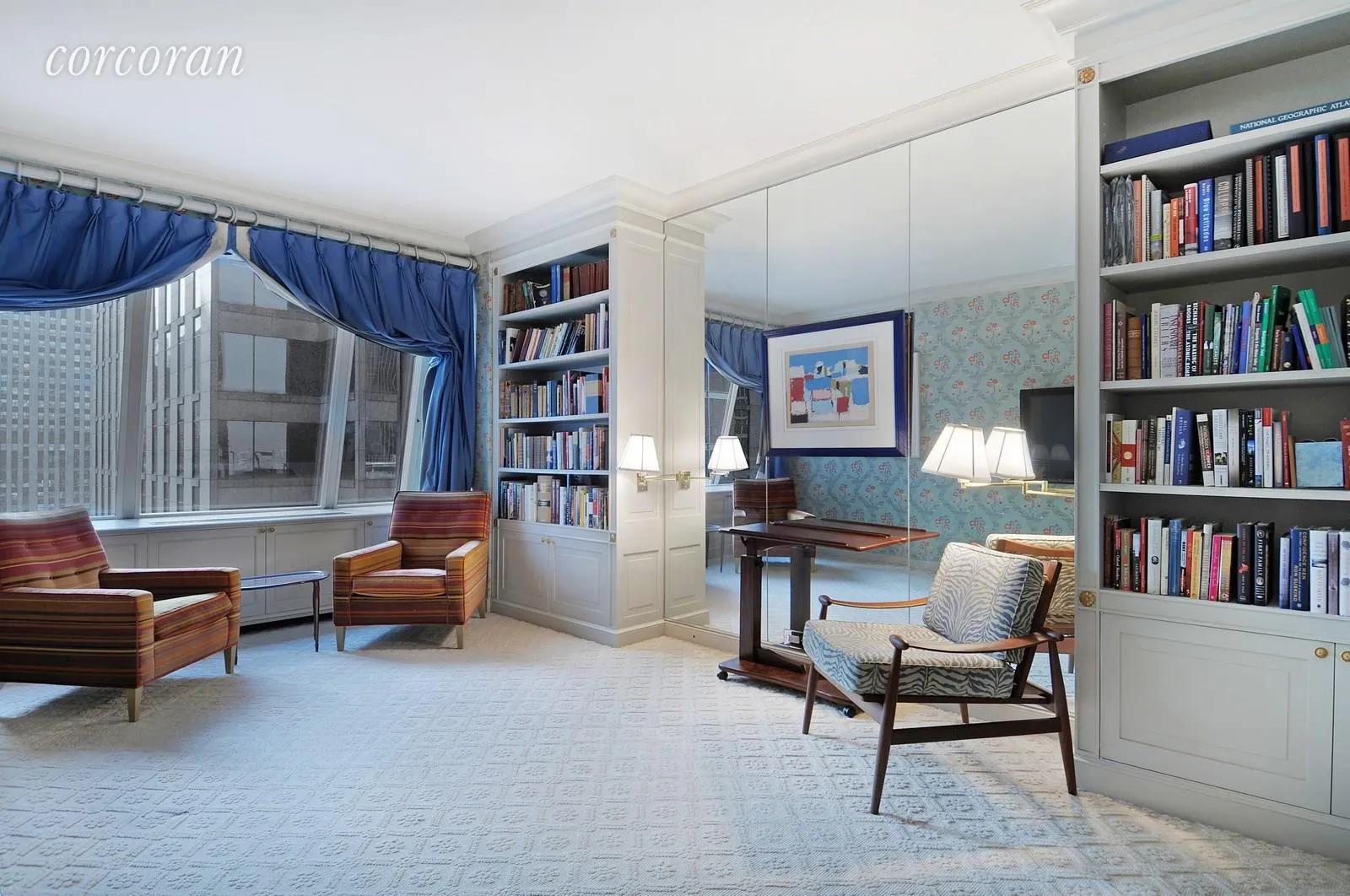 New York City Real Estate | View 15 West 53rd Street, 23BC | bedroom (currently used as den) | View 6