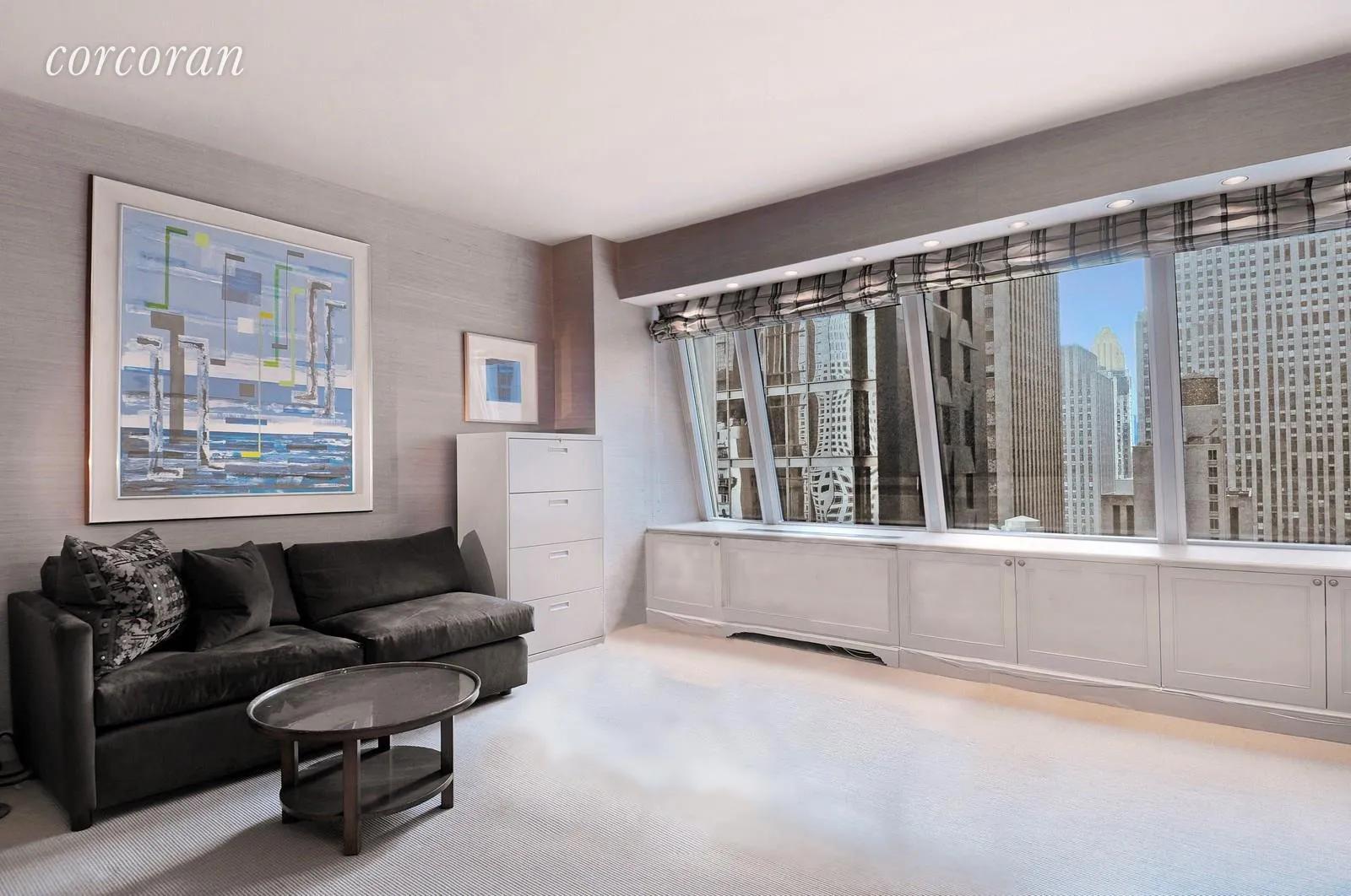 New York City Real Estate | View 15 West 53rd Street, 23BC | bedroom (currently used as office) | View 7
