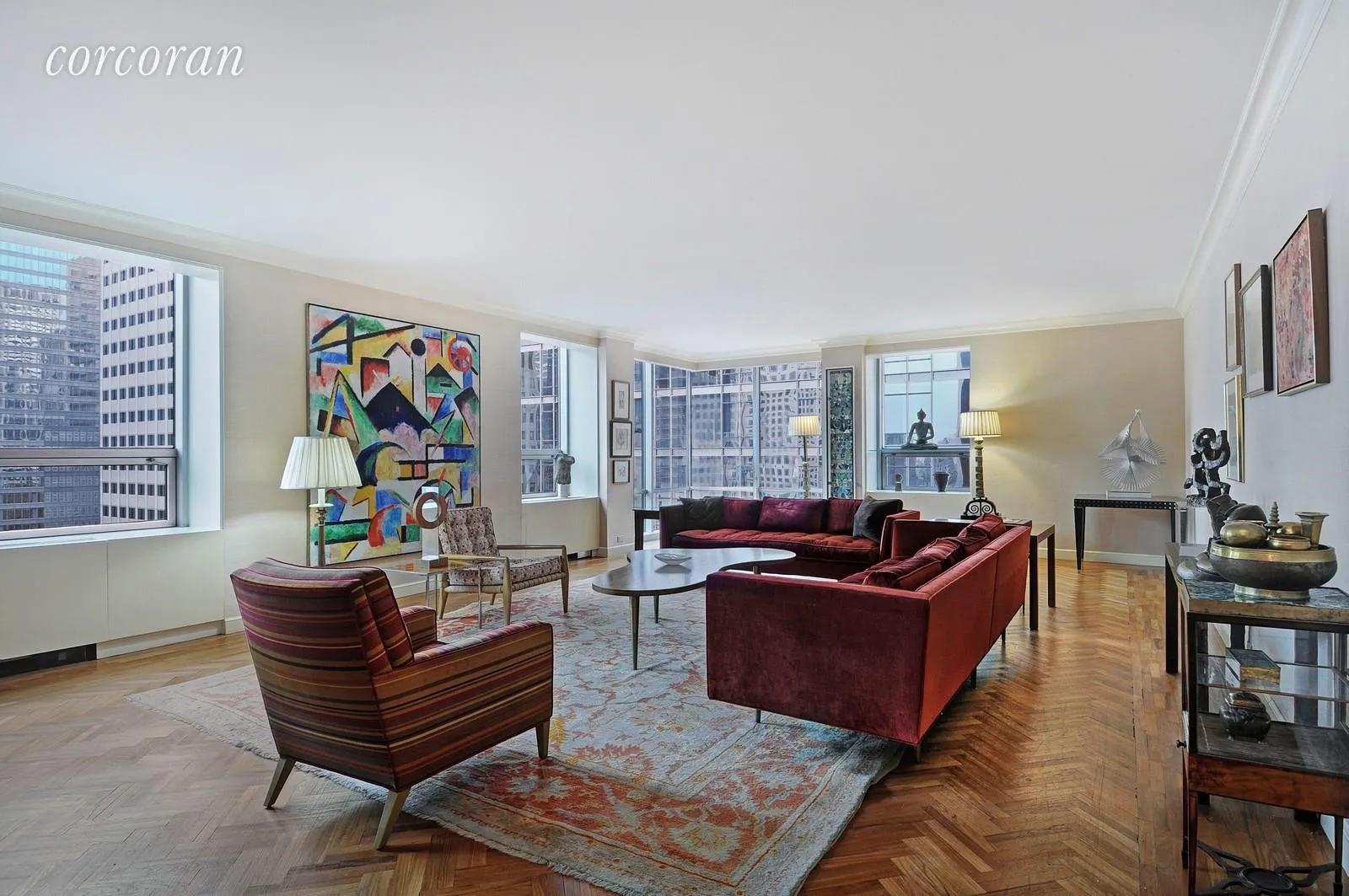 New York City Real Estate | View 15 West 53rd Street, 23BC | 4 Beds, 3 Baths | View 1