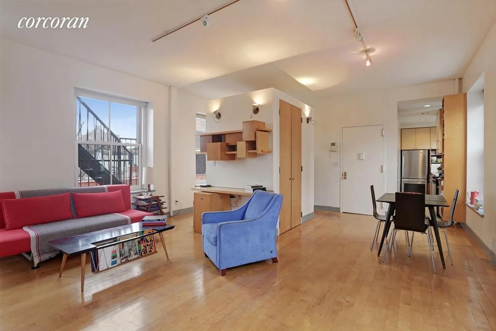 New York City Real Estate | View 799 Greenwich Street, 5S | Living Room / Dining Room | View 2