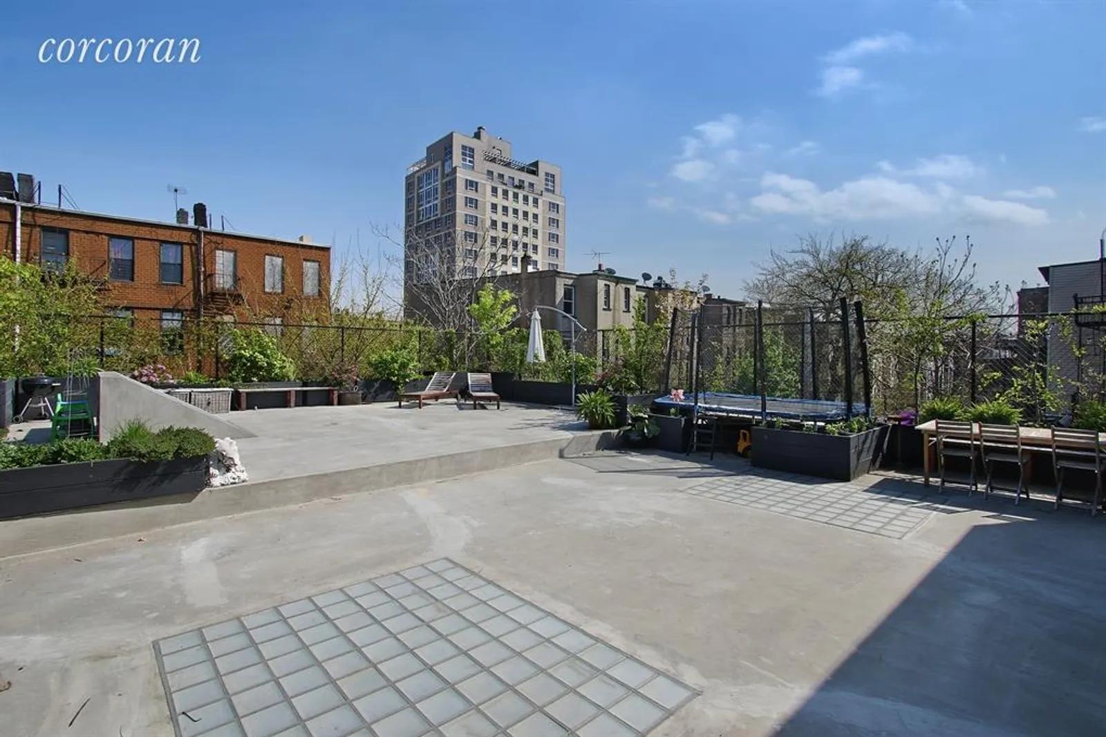 New York City Real Estate | View 326-328 Menahan Street | Roof Terrace | View 5