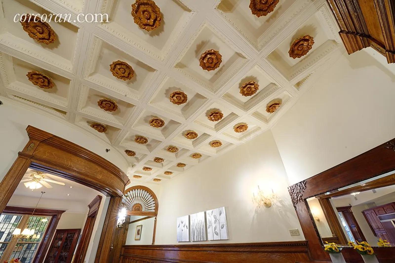 New York City Real Estate | View 351 West End Avenue | Original Ceiling Detail | View 17