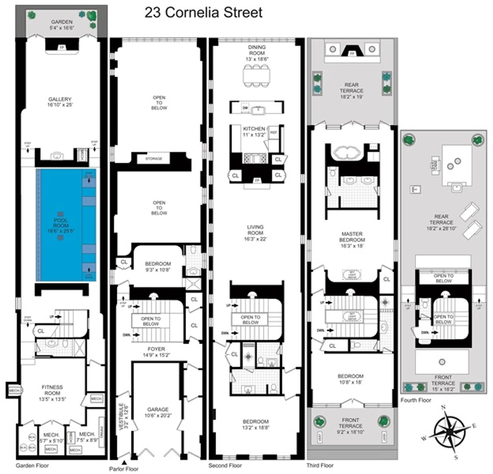23 Cornelia Street | floorplan | View 5