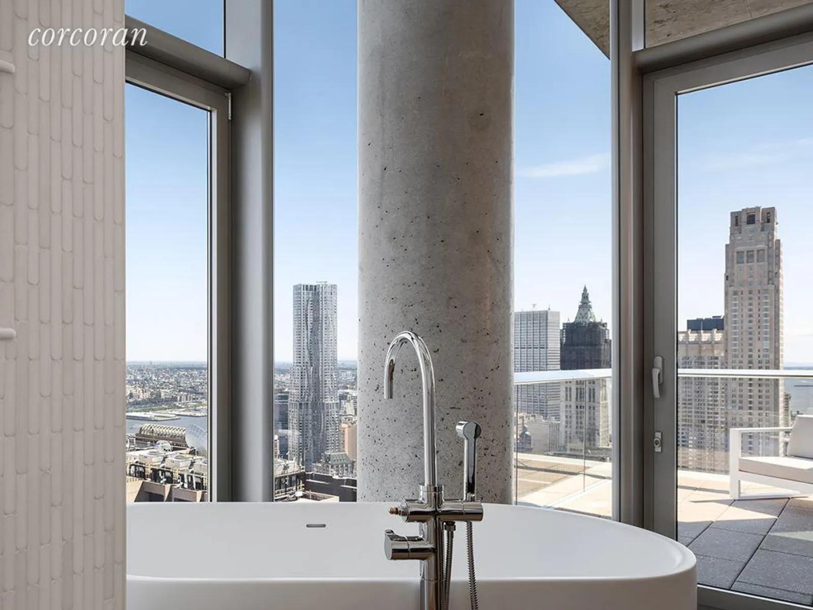 New York City Real Estate | View 56 Leonard Street, PH 52B | Master Bathroom | View 8