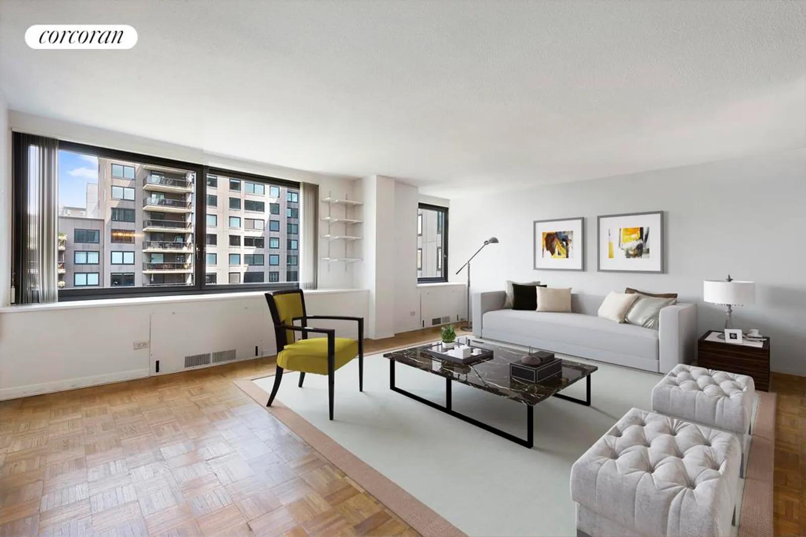 New York City Real Estate | View 531 Main Street, 1109 | 2 Beds, 2 Baths | View 1