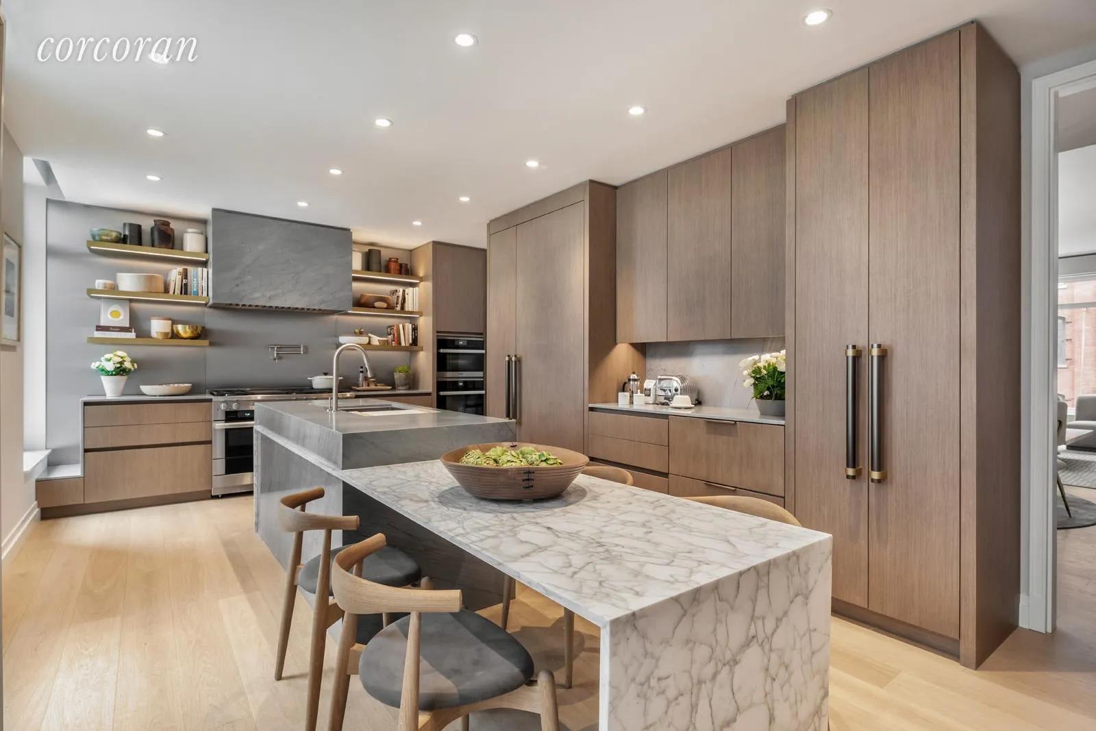 New York City Real Estate | View 70 Vestry Street, 3F | Windowed eat-in Kitchen  | View 2