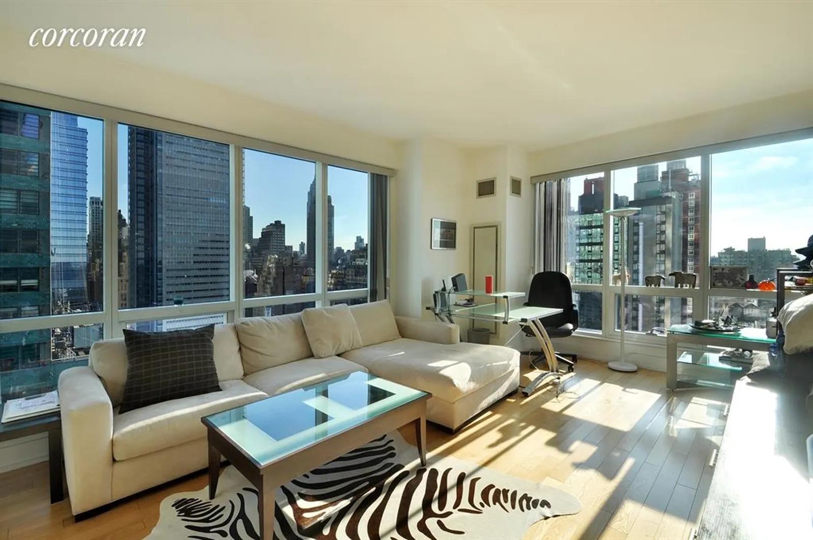 New York City Real Estate | View 350 West 42nd Street, 26K | 1 Bed, 1 Bath | View 1