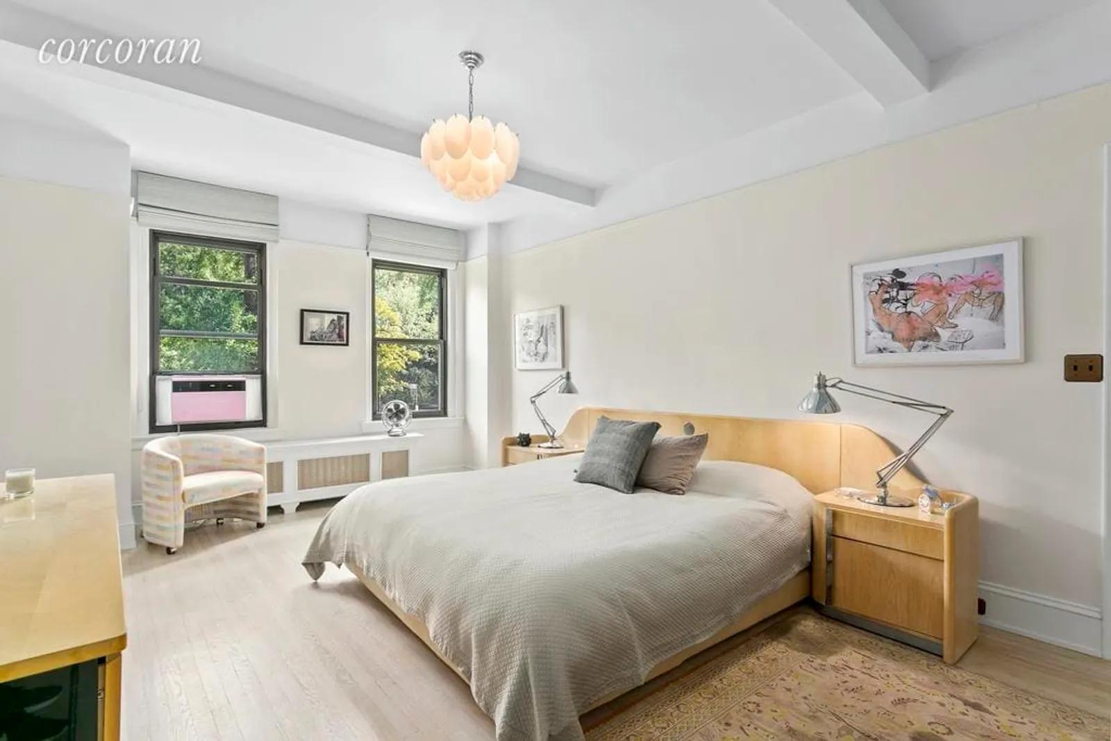 New York City Real Estate | View 9 Prospect Park West, 2C | Park facing Master | View 6
