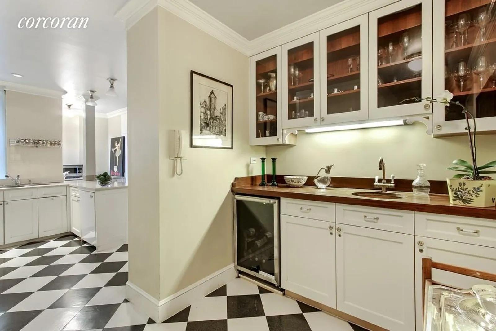 New York City Real Estate | View 150 East 73rd Street, 7D | Handsome Butler's Pantry | View 8
