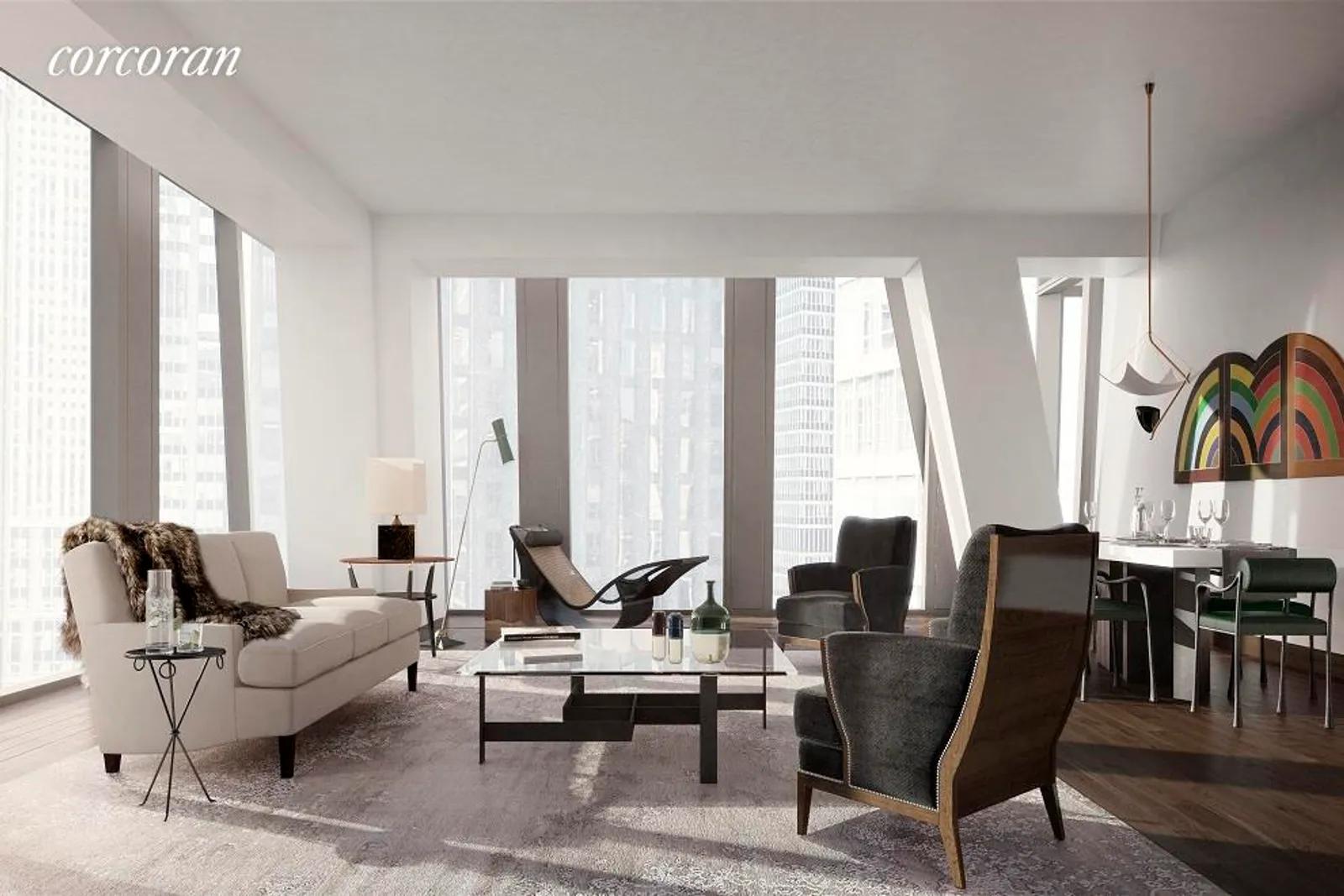 New York City Real Estate | View 53 West 53rd Street, 16B | 1 Bed, 1 Bath | View 1