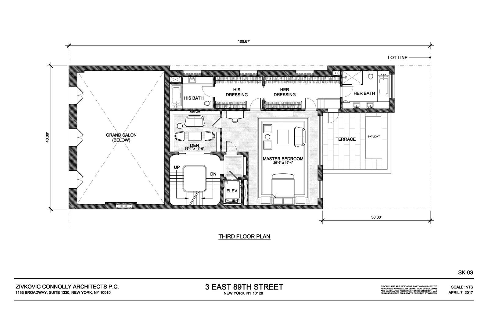 3 East 89th Street | floorplan | View 9