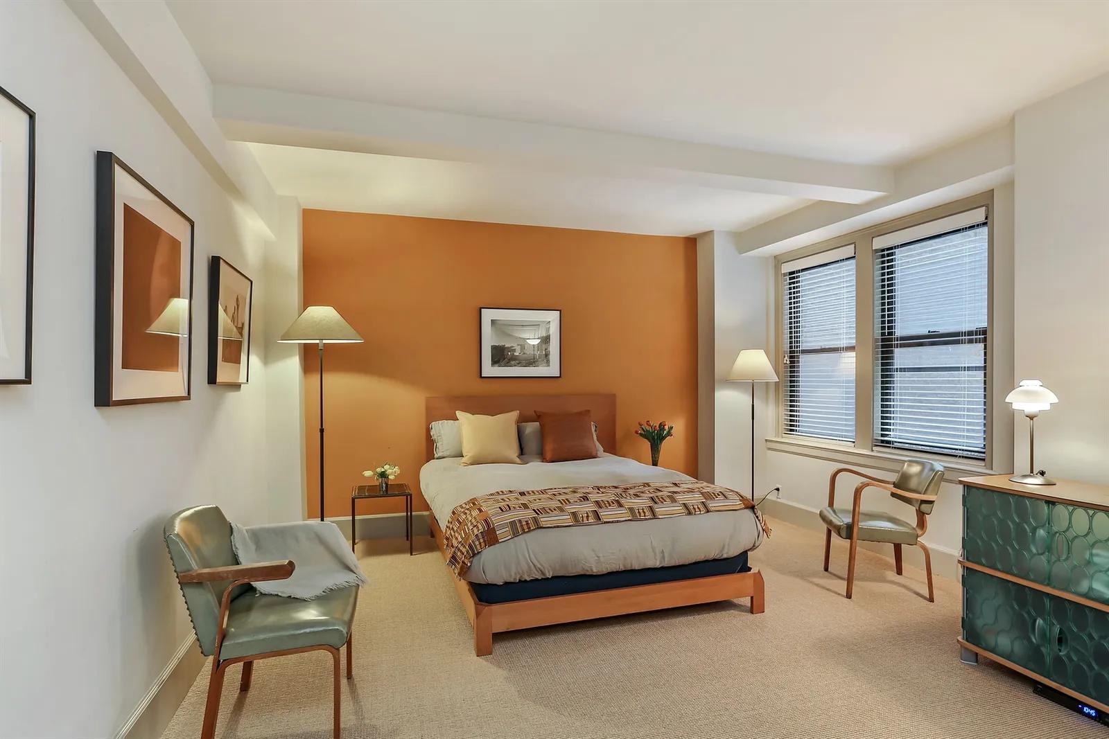 New York City Real Estate | View 45 Fifth Avenue, 2AB | Master Bedroom | View 6