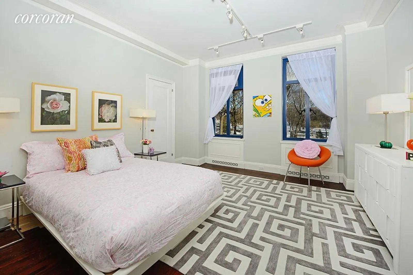 New York City Real Estate | View 211 Central Park West, 2G | Bedroom 2 with Bath Ensuite | View 10