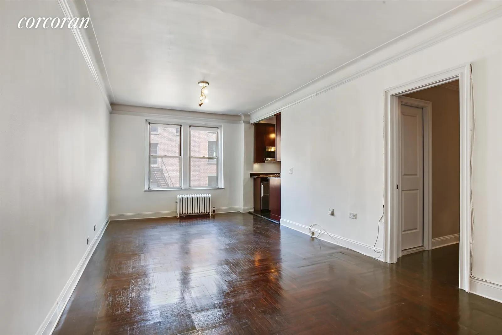 New York City Real Estate | View 19 Grace Ct, 4D | Living Room | View 2