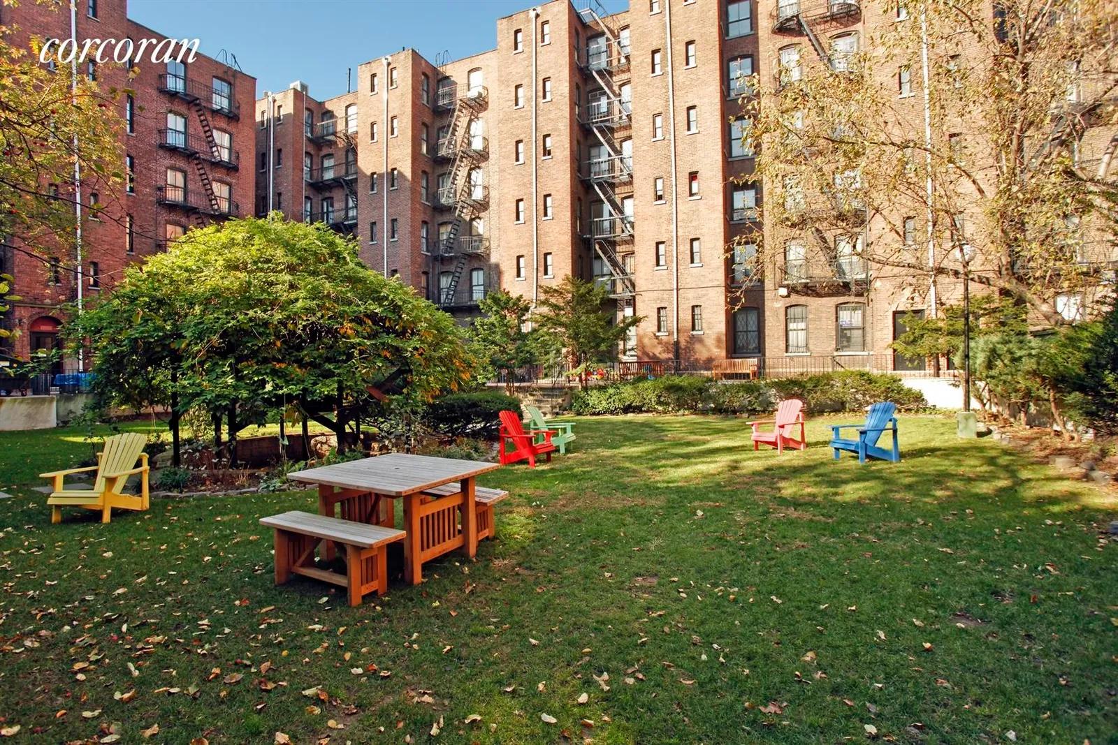 New York City Real Estate | View 443 Hicks Street, 4F | Perfect courtyard for picnics and cookouts | View 11