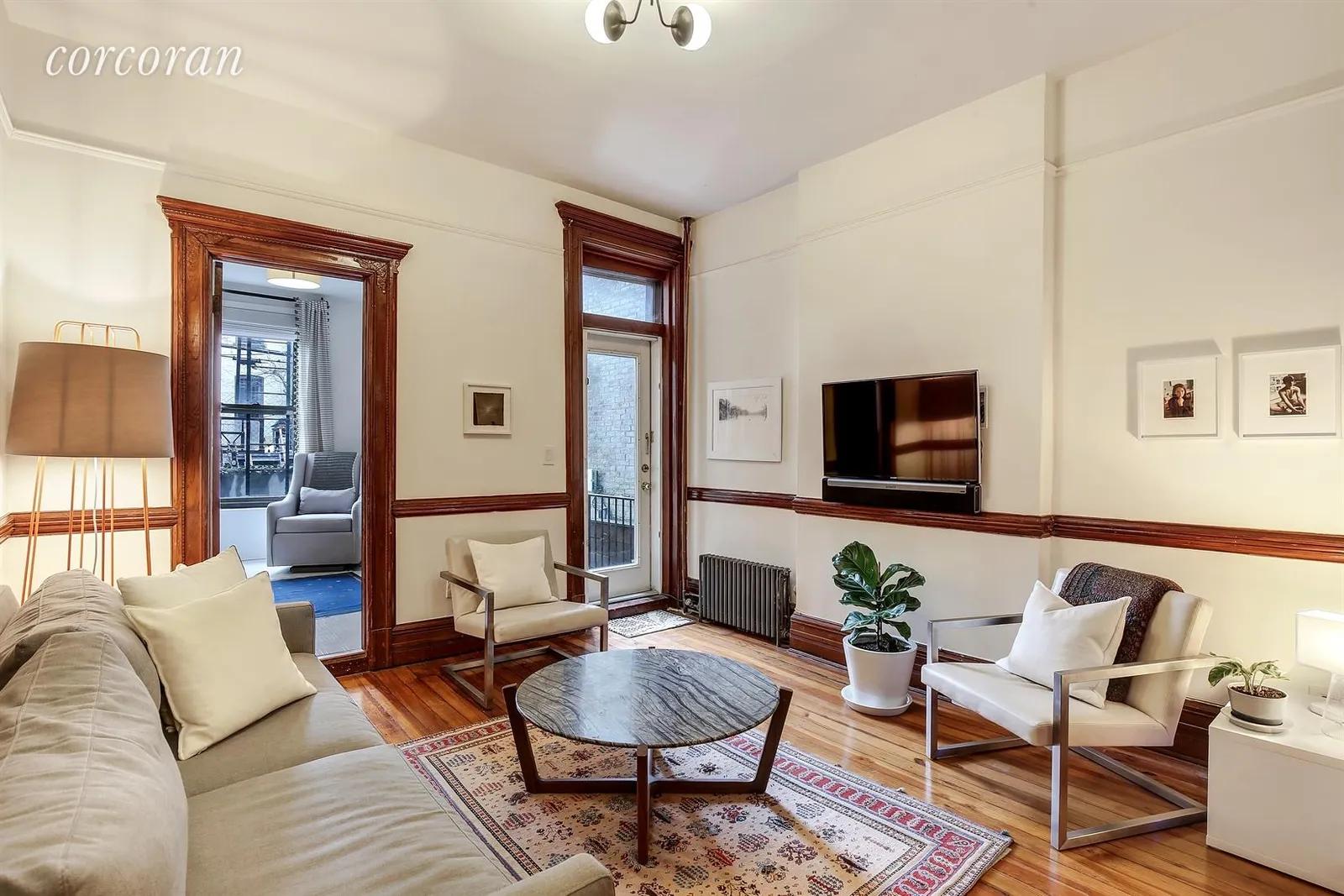 New York City Real Estate | View 497 12th Street, 1R | Sizeable den with access to private garden | View 4