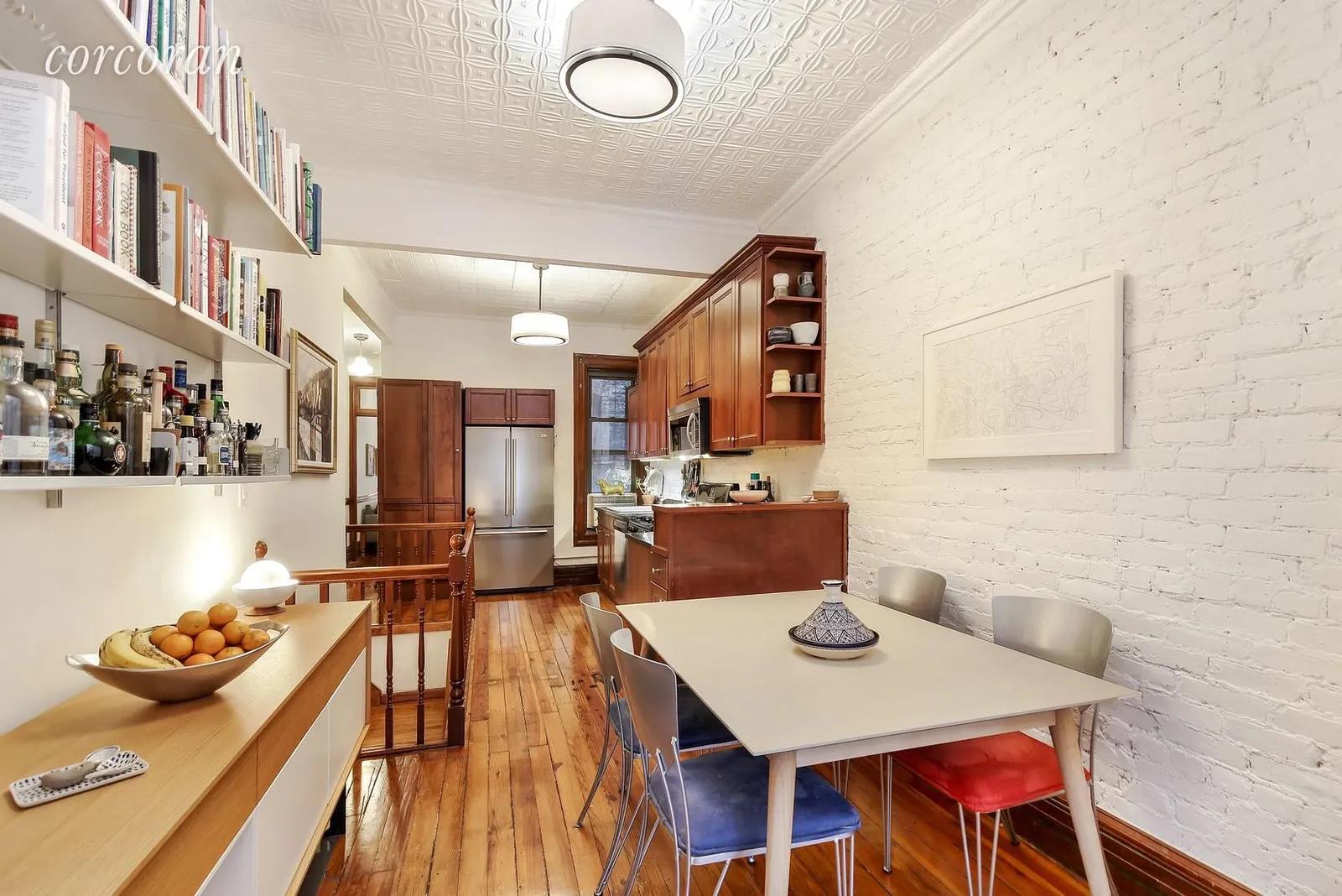 New York City Real Estate | View 497 12th Street, 1R | Open dining room adjacent to kitchen | View 3