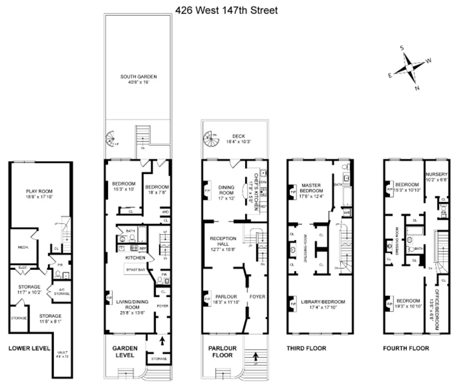 426 West 147th Street | floorplan | View 22