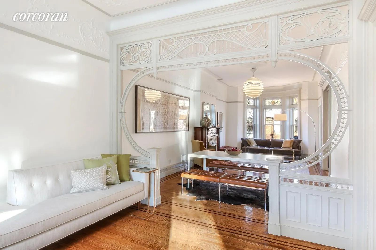 New York City Real Estate | View 140 Rutland Road | Sitting room off the kitchen | View 5