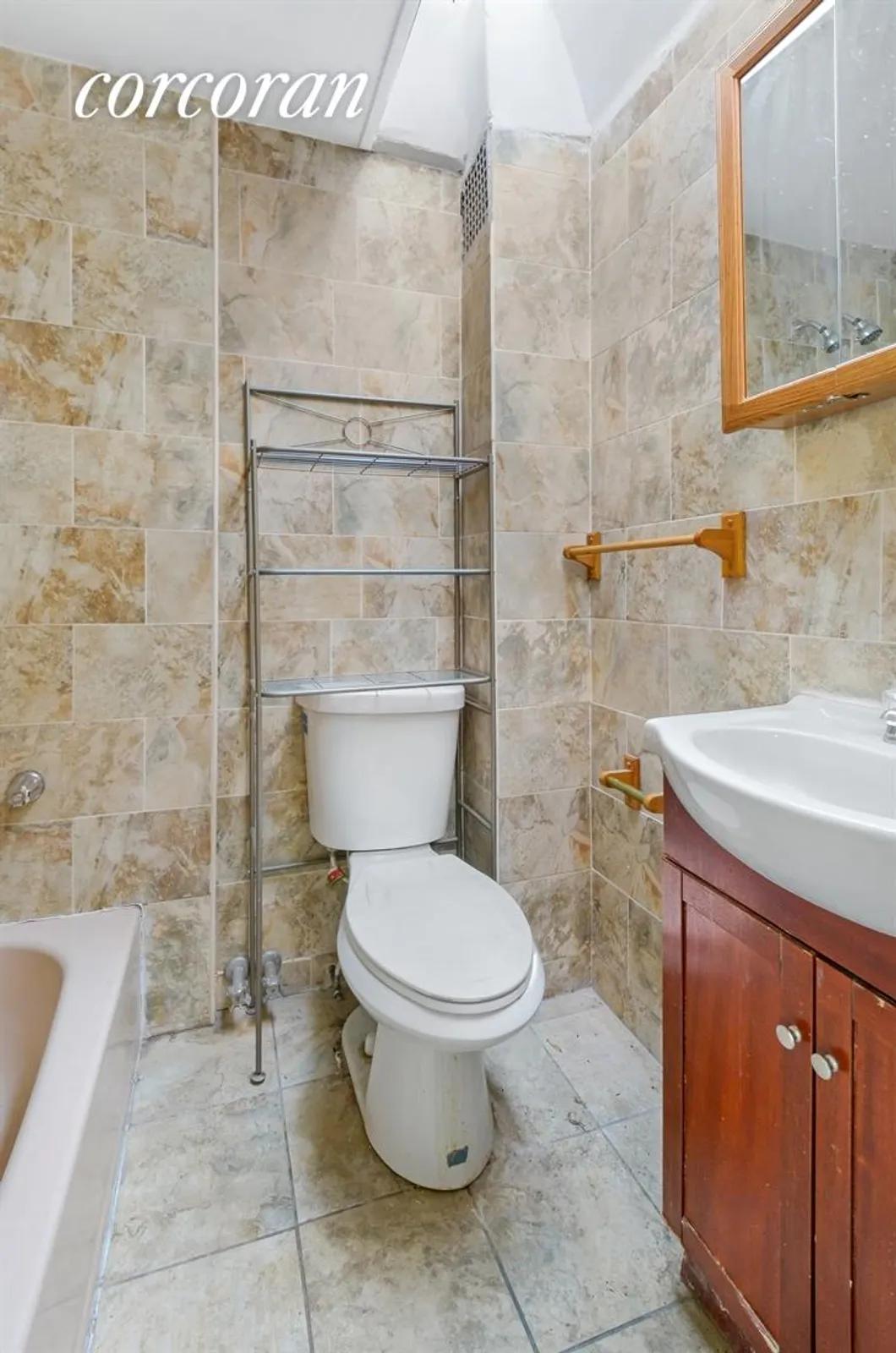 New York City Real Estate | View 1513 Dean Street | Bathroom with Skylight | View 6